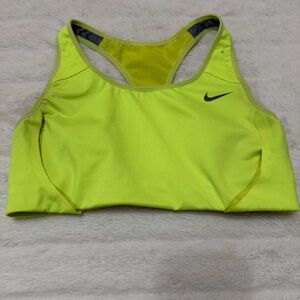 Nike Women's Vibrant Yellow Sports Bra